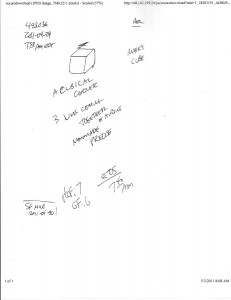 Tom's Transcript